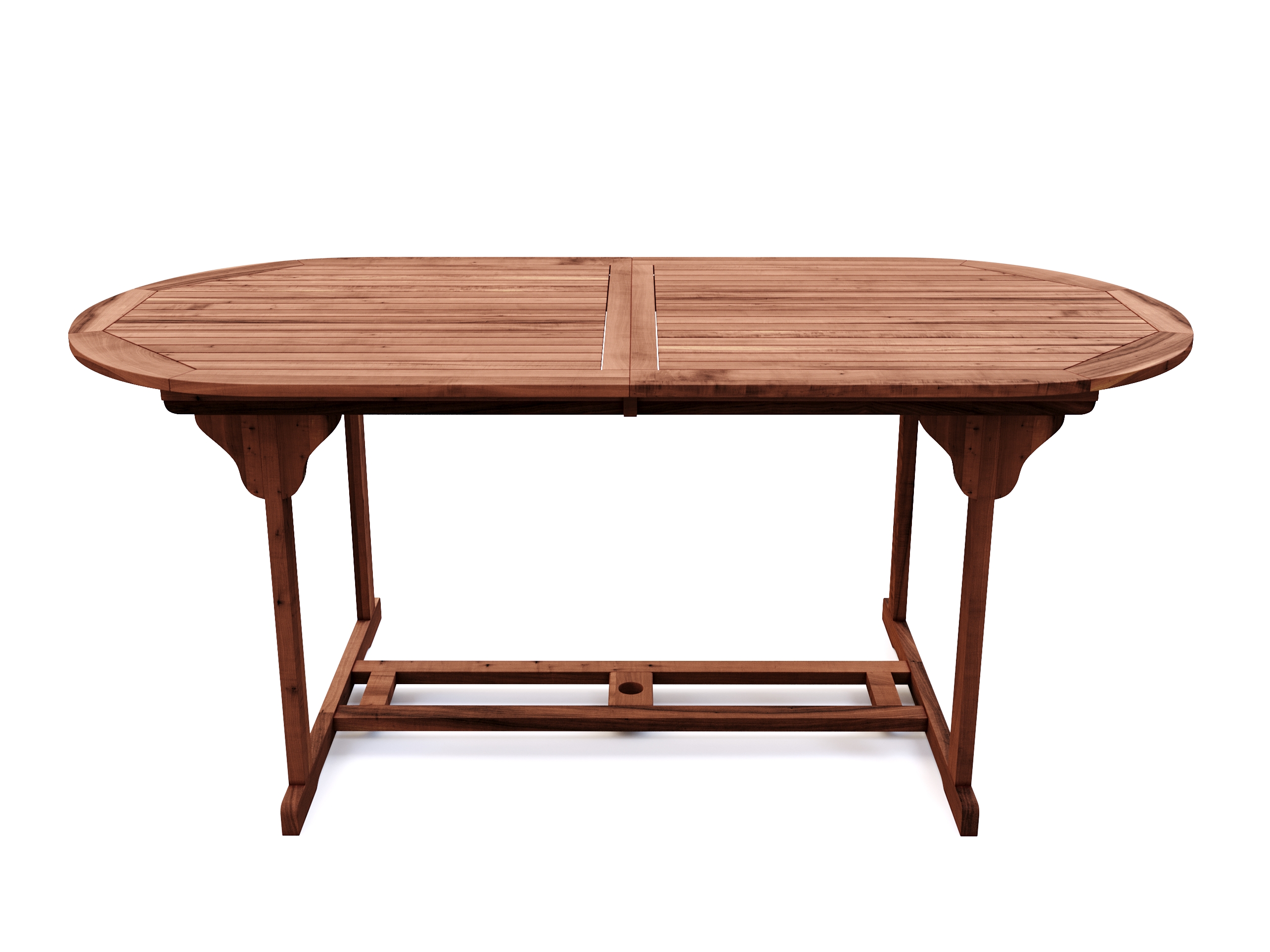 Gartentisch Holz LISSABON ausziehbar 180 - 240 cm