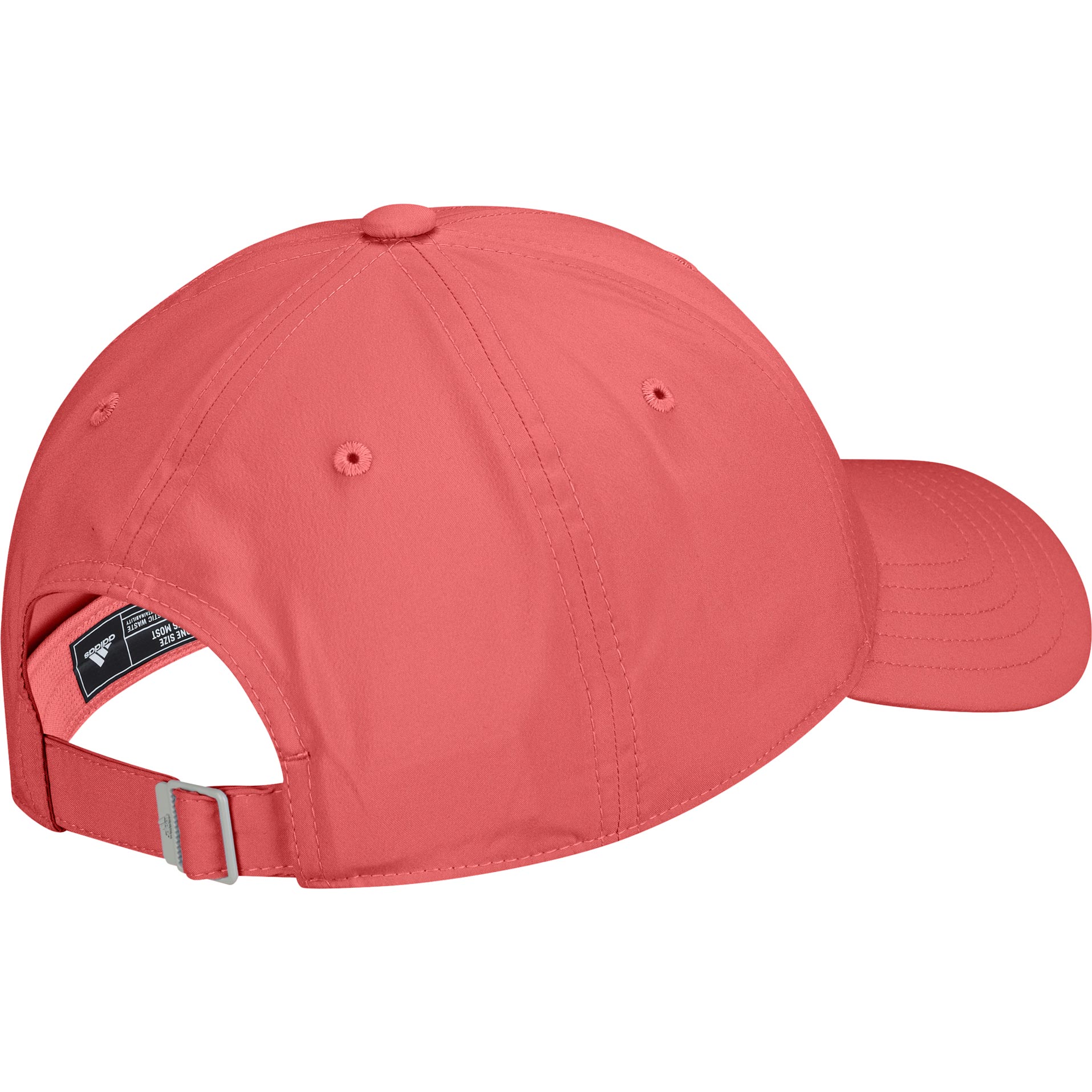 adidas Embroidered Logo Lightweight Baseball Kappe Kinder preloved scarlet