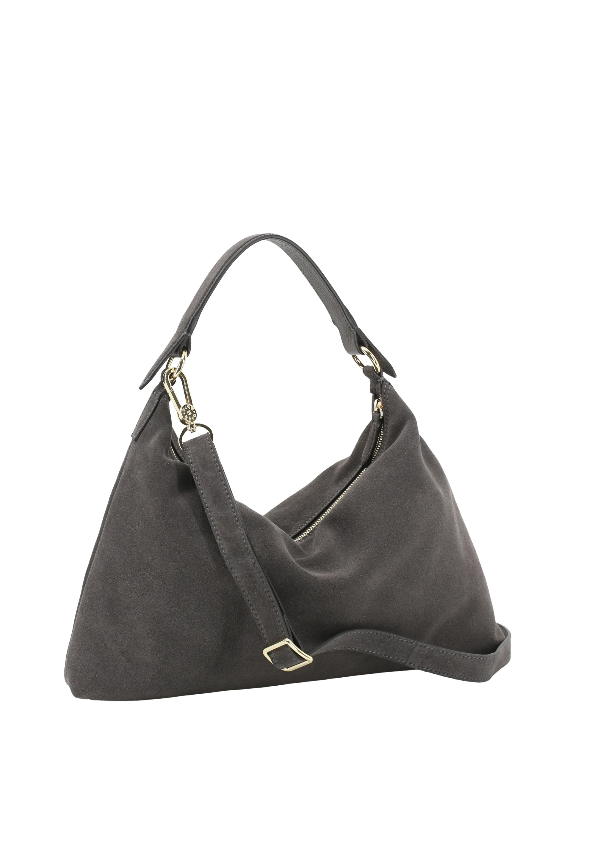 Hobo bag ALL IN ONE small Leather Suede Standard