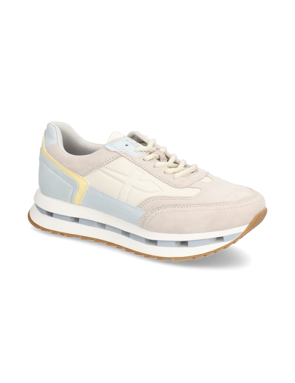 Lederkombination Sneaker