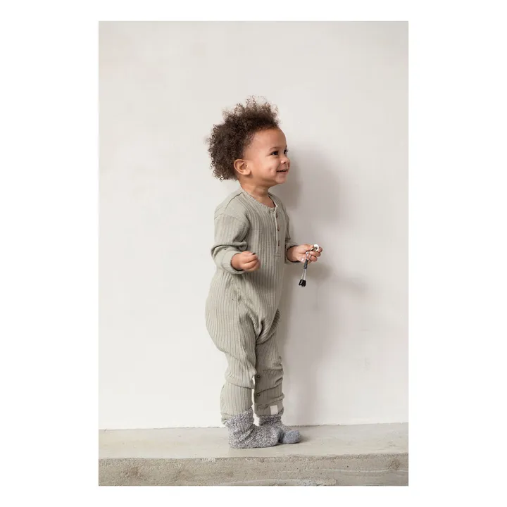 I Dig Denim Combinaison Bowie Coton Bio | Vert