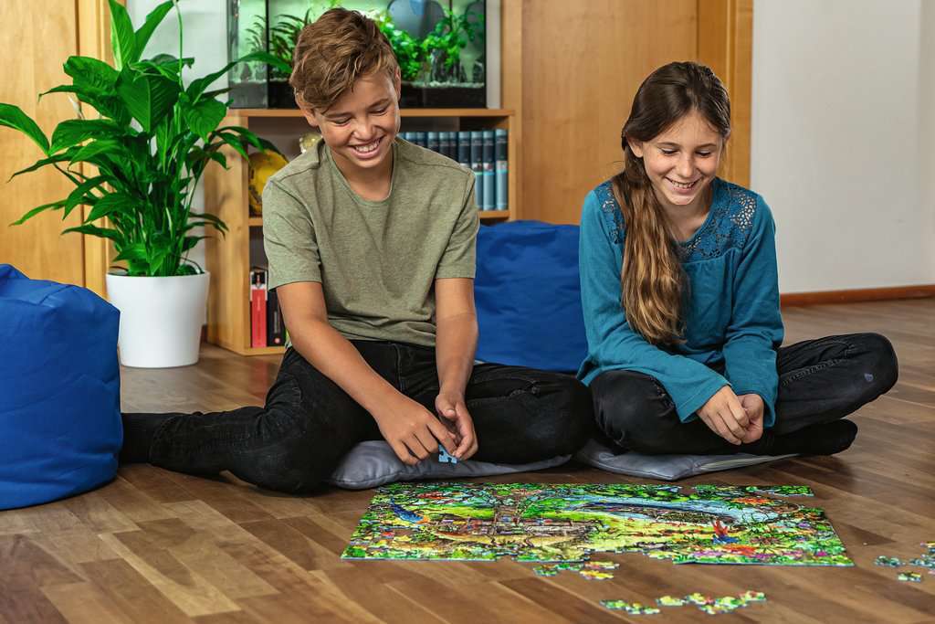 Ravensburger Spiel EXIT Puzzle Kids Die Dschungelexpedition