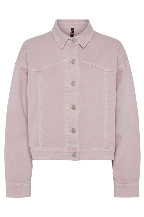 Pieces roze dames jas