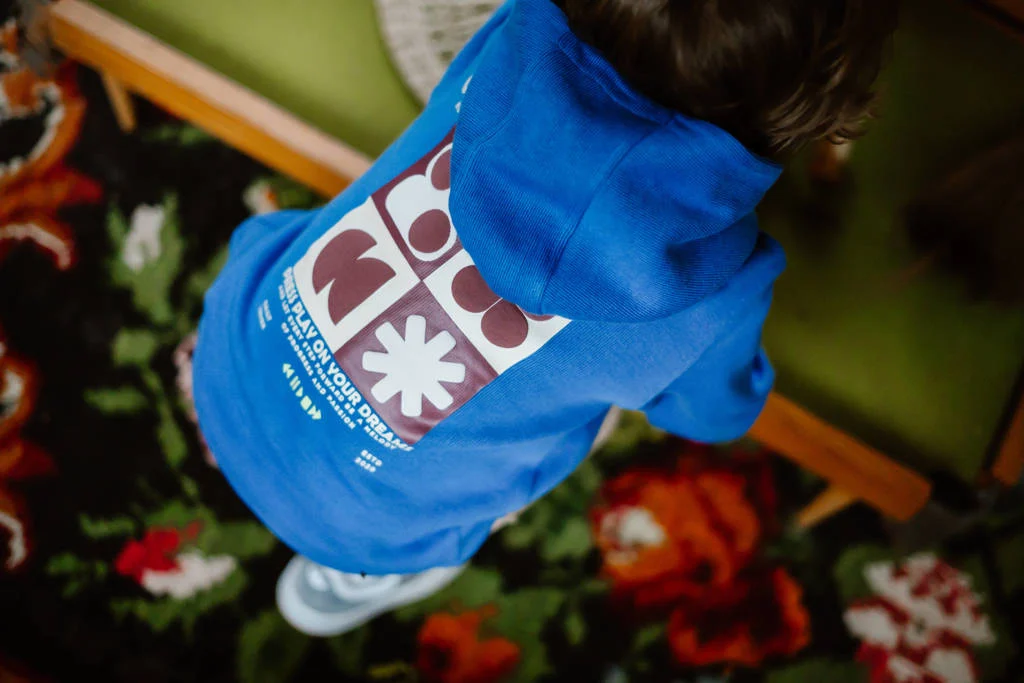 Daily7 hoodie blauw