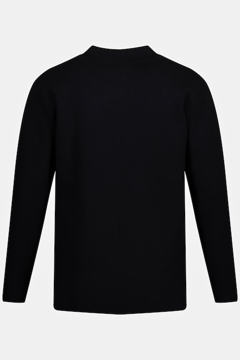 Stricksakko FLEXNAMIC®, Zweireiher, Milano-Strick, Revers