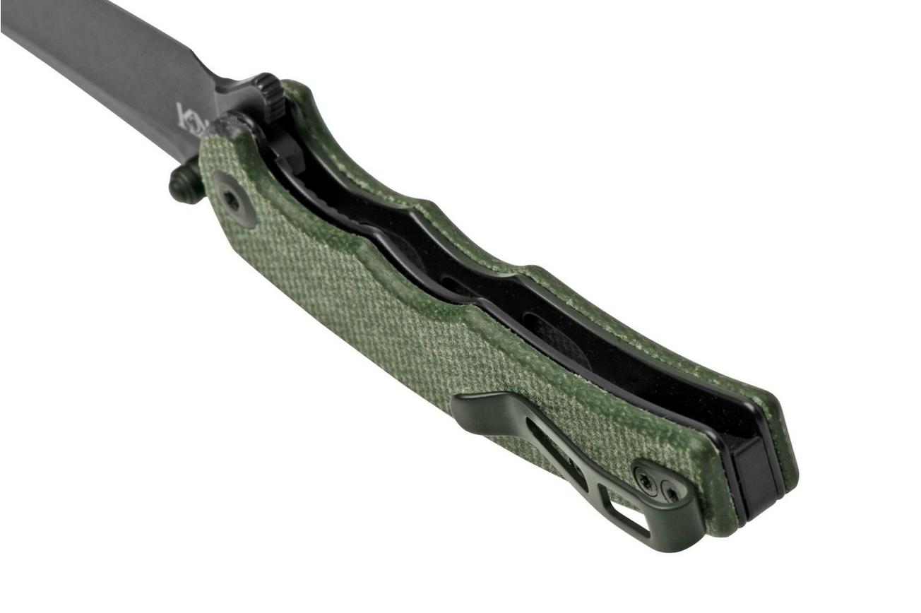Civivi P87 Folder C21043-3 Green Micarta, zakmes