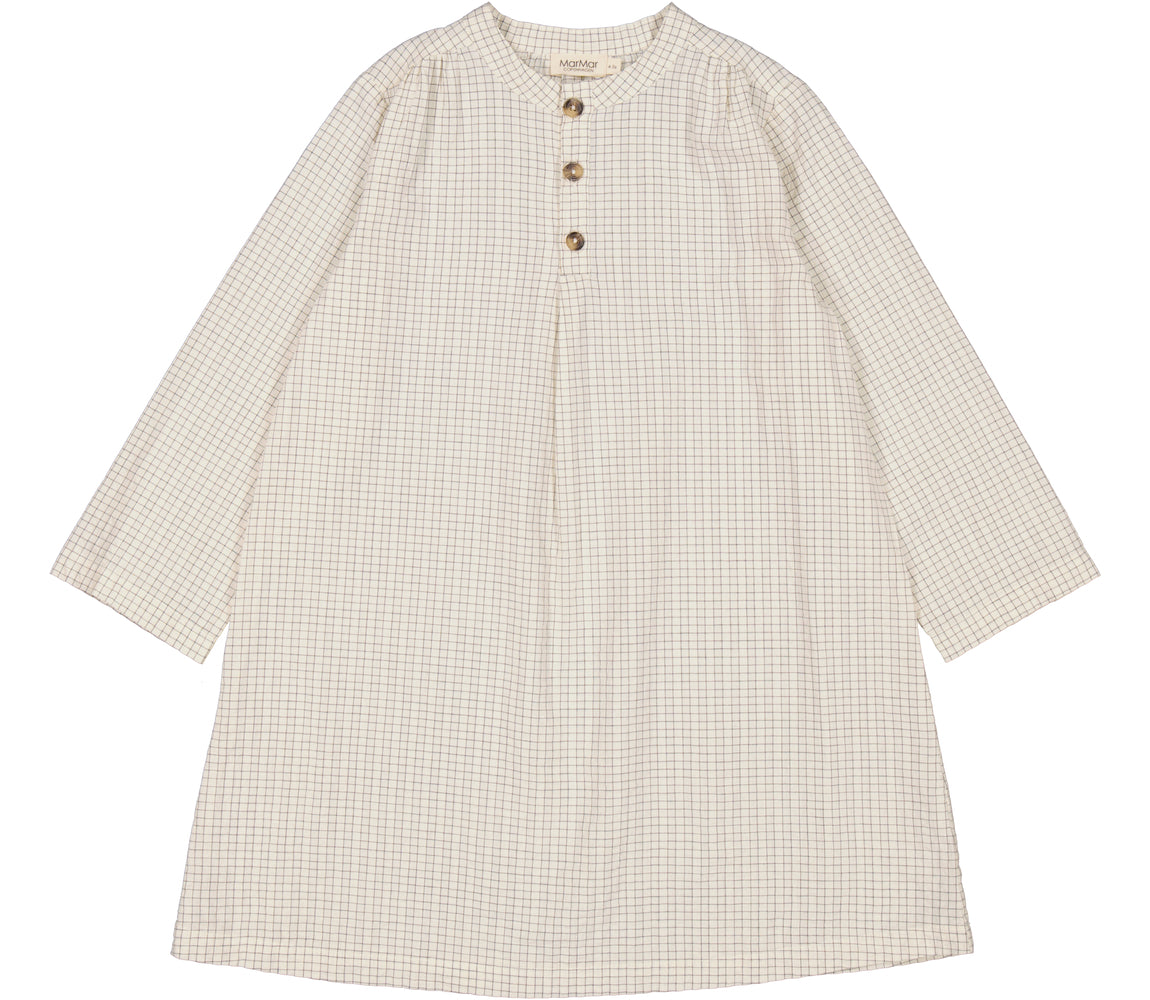 Pajama Dress, Natkjole - Deep Lake Check