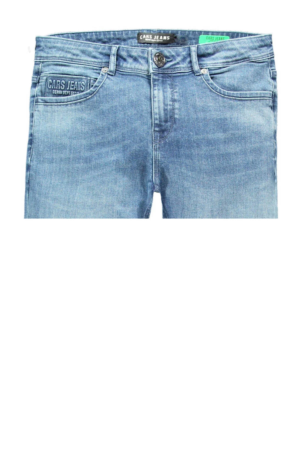 Cars waist regular fit jeans medium blue denim