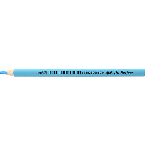 Danpen junior jumbo farveblyant - lys blå