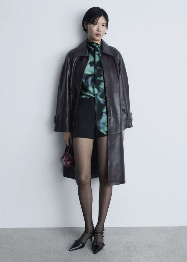 MANGO BLOUSE. -- GRETA Black
