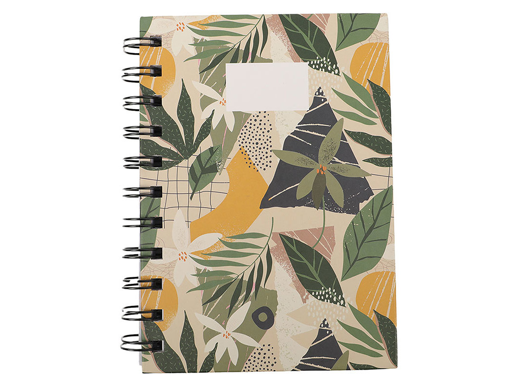 CADERNO ESPIRAL A6 AUCHAN LISO