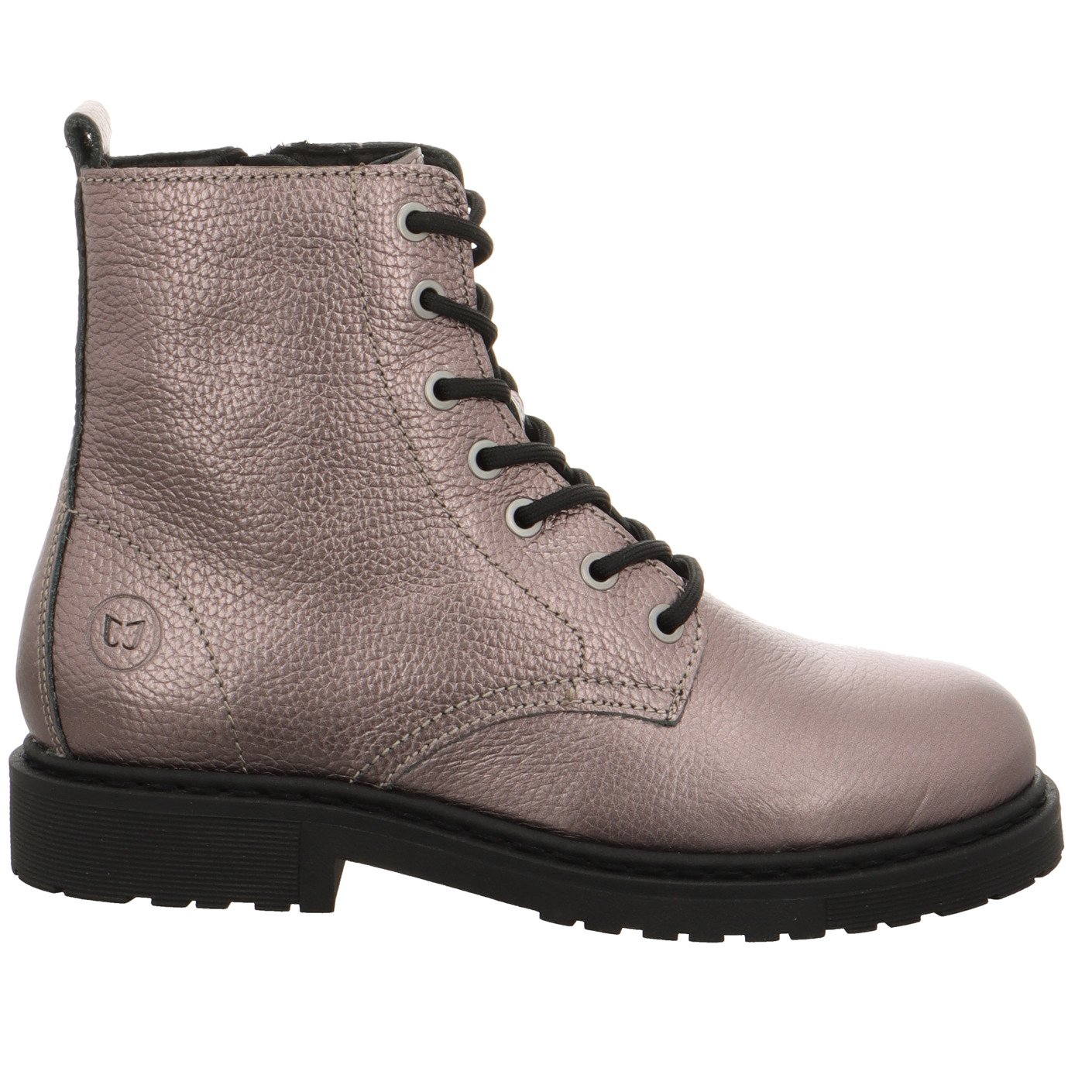 Schnürboots silber