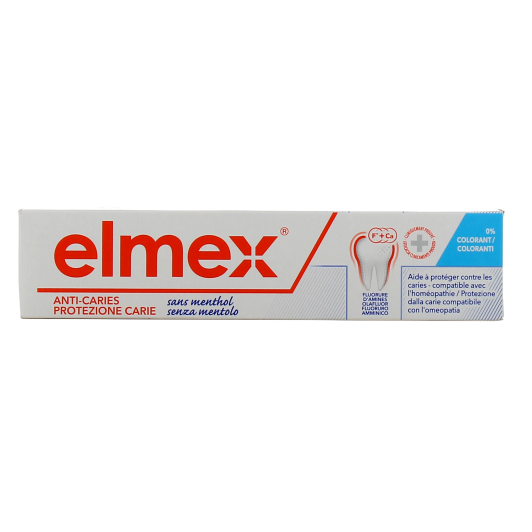 Dentifrice sans menthol Elmex Anti-Caries