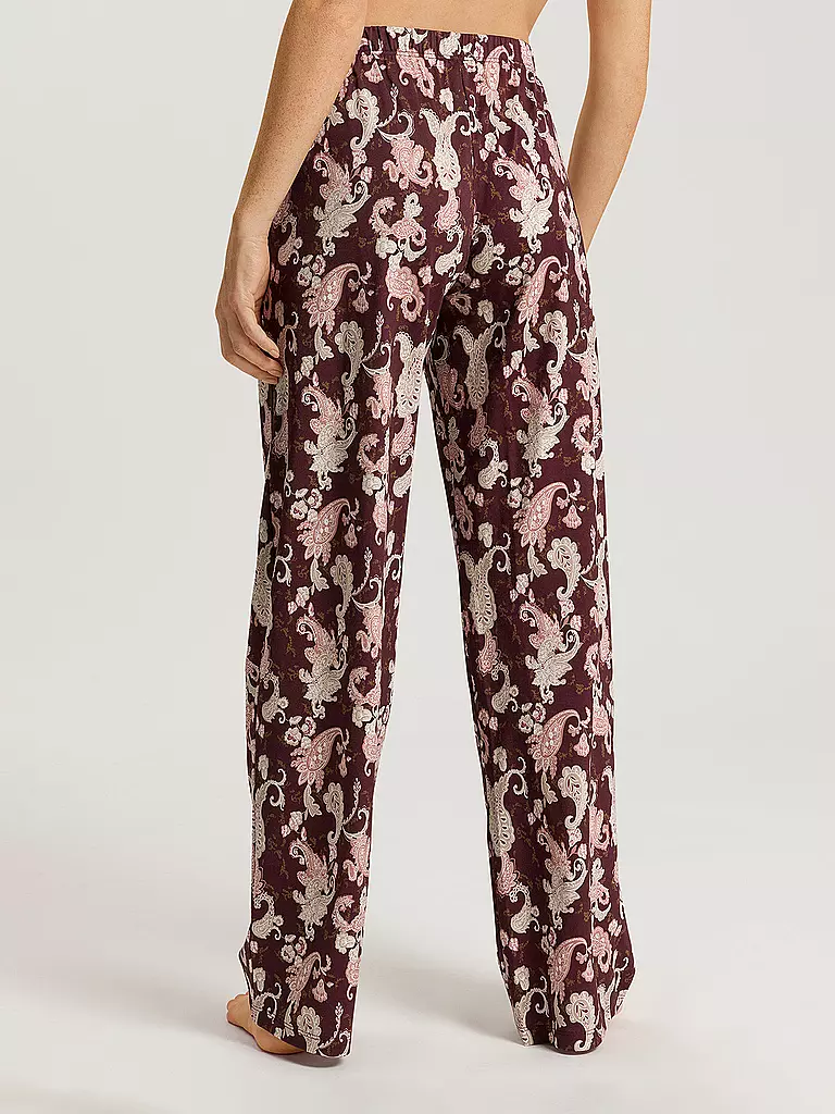 HANRO Pyjamahose LOUNGY NIGHTS beere