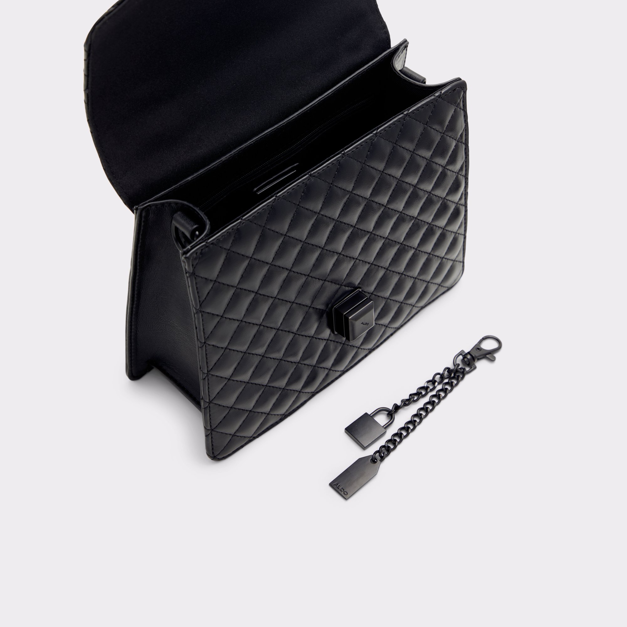 Eternel Black Women Top Handle Bags