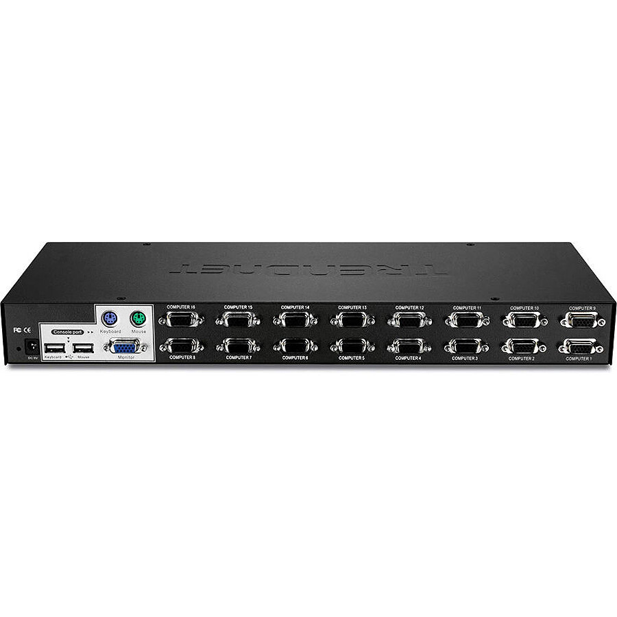 TrendNet TK-1603R - KVM 16 ports VGA/USB PS/2