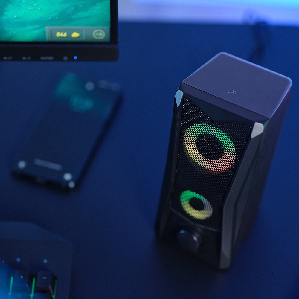 Trust GXT 606 Javv RGB-beleuchtetes 2.0 PC-Lautsprecherset