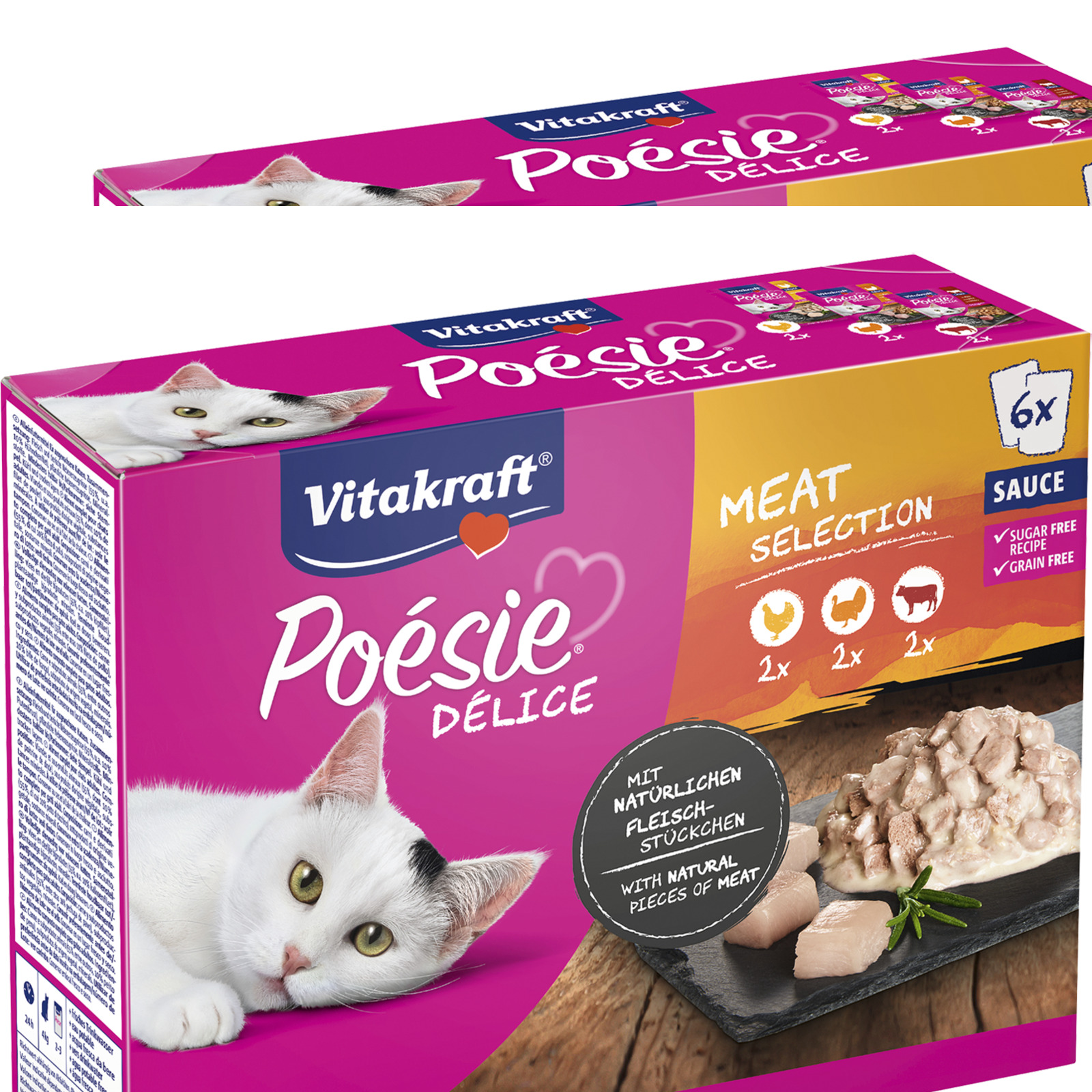 Vitakraft Poésie Délice 12x85g Duopack