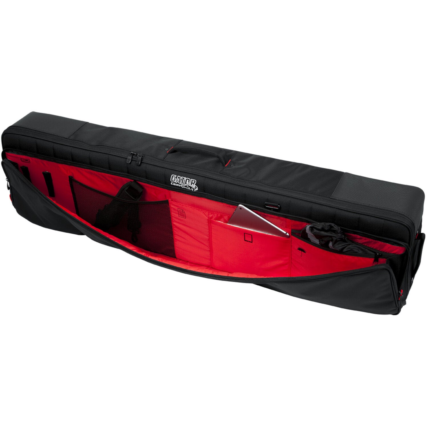 Gator Cases G-PG-76SLIM Pro-Go Ultimate gigbag 76 toetsen, slim, 124 x 33 x 14 cm