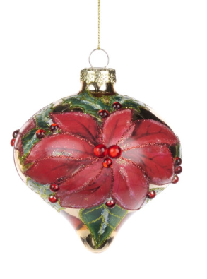 Beau Deco Jewel Poinsettia