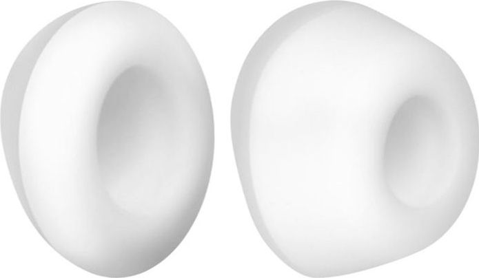 Satisfyer - Vervangingsopzetstukken - Wit - Huidvriendelijk Siliconen - 5 Stuks