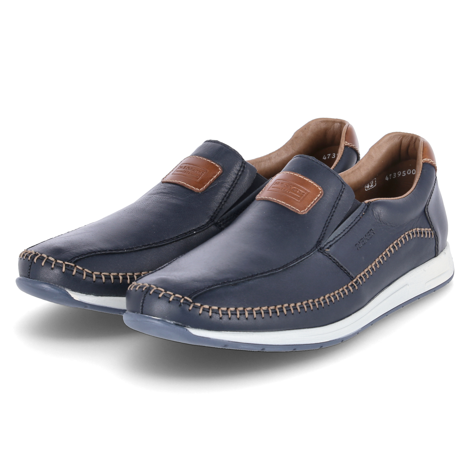 Rieker Slipper - blau
