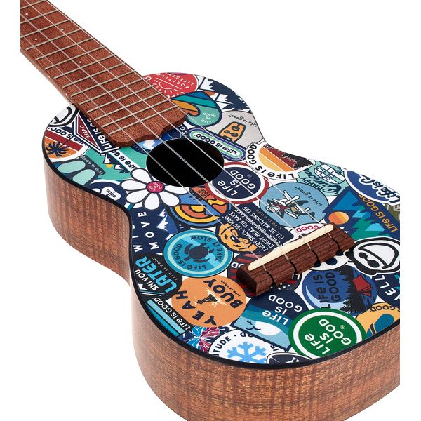 Martin Guitar 0XK Life Is Good Concert Uke