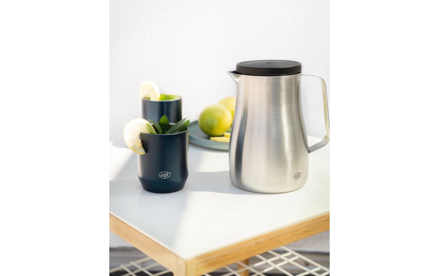 Thermoskanne Studio 700 ml, SilberKaraffe aus Edelstahl