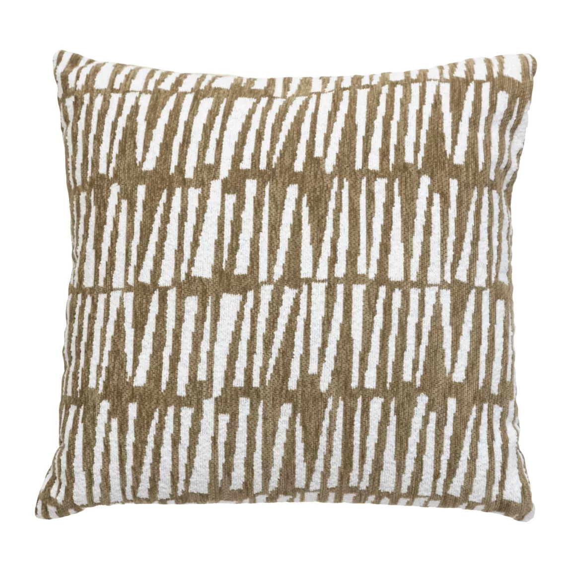 Housse de coussin carrée (40 x 40 cm) Jeni Vert kaki