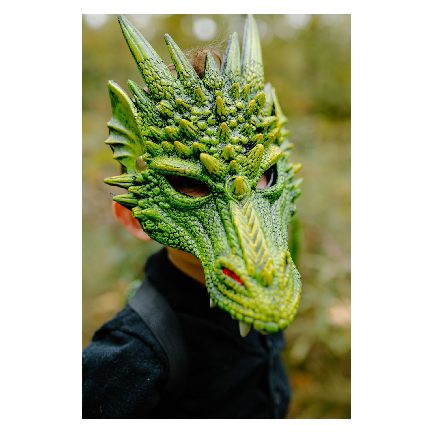 Drakenmasker Groen