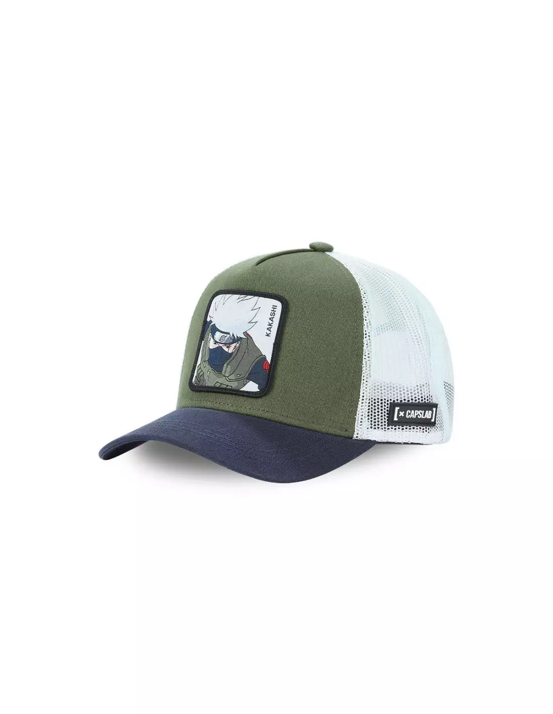 CAPSLAB Casquette Naruto Kakashi - Casquettes Kaki