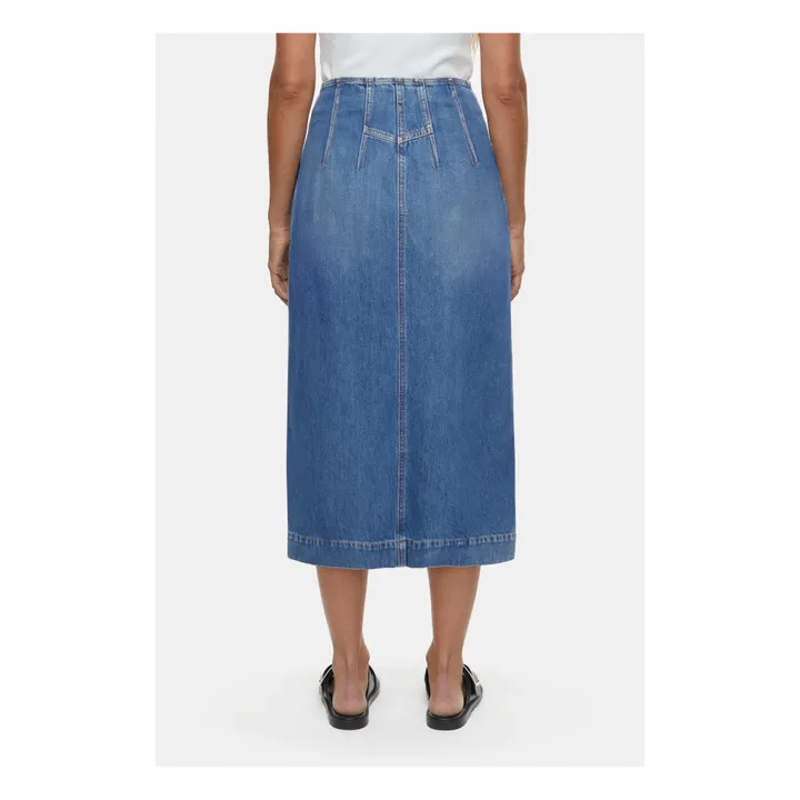 Closed Jupe Zippée Denim | Bleu