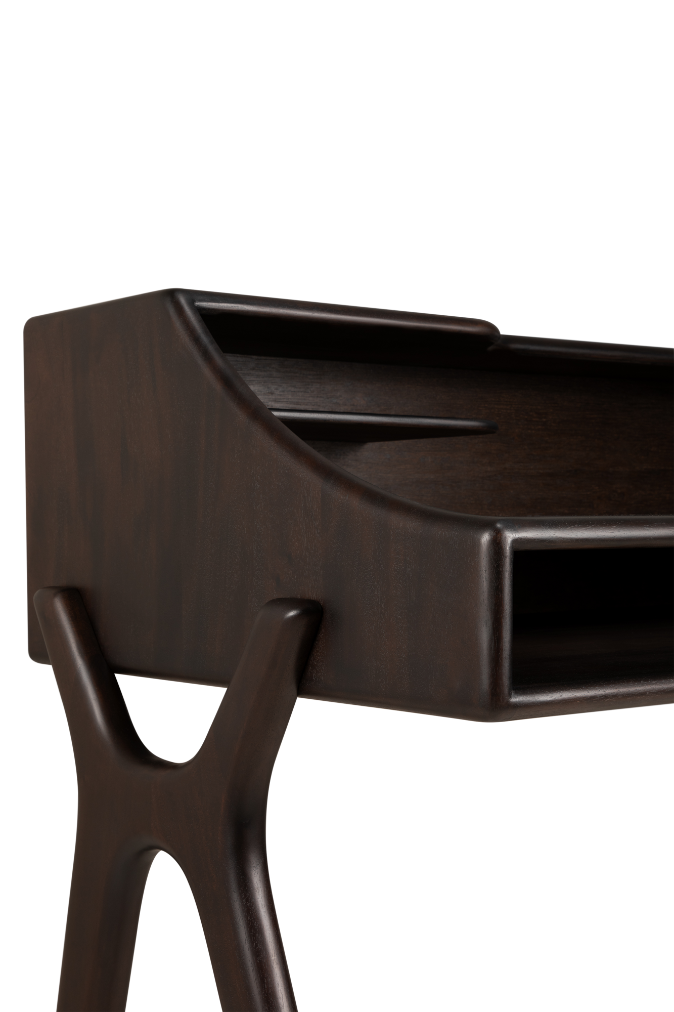 Bureau Flow mahonie rose brown