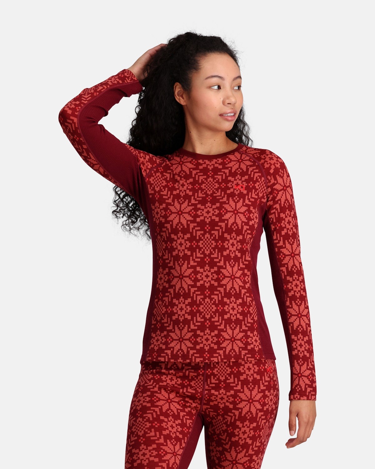 Edith Long Sleeve Dame Rouge Pink