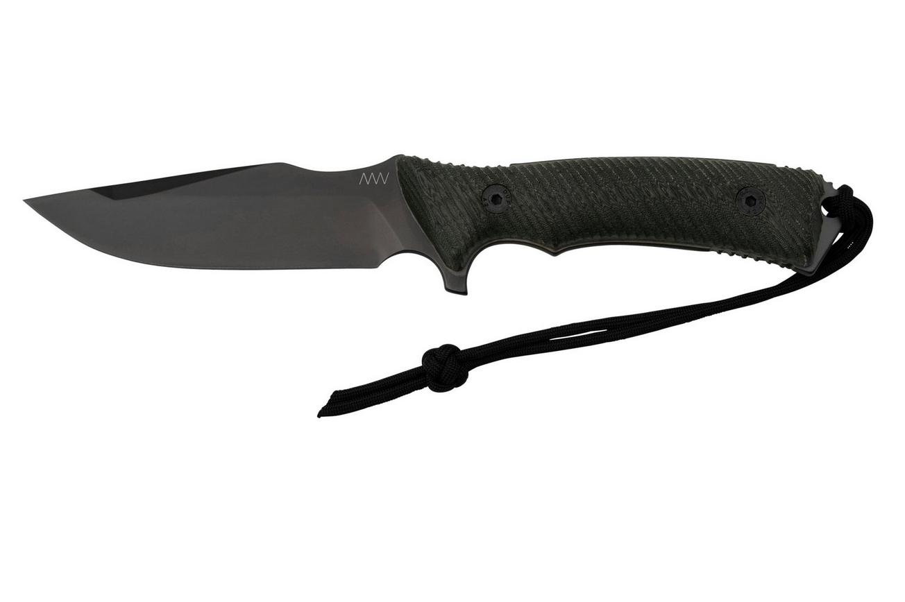 ANV Knives M311 SPELTER DLC Elmax  Black Handle, Black Kydex Sheath, survivalmes
