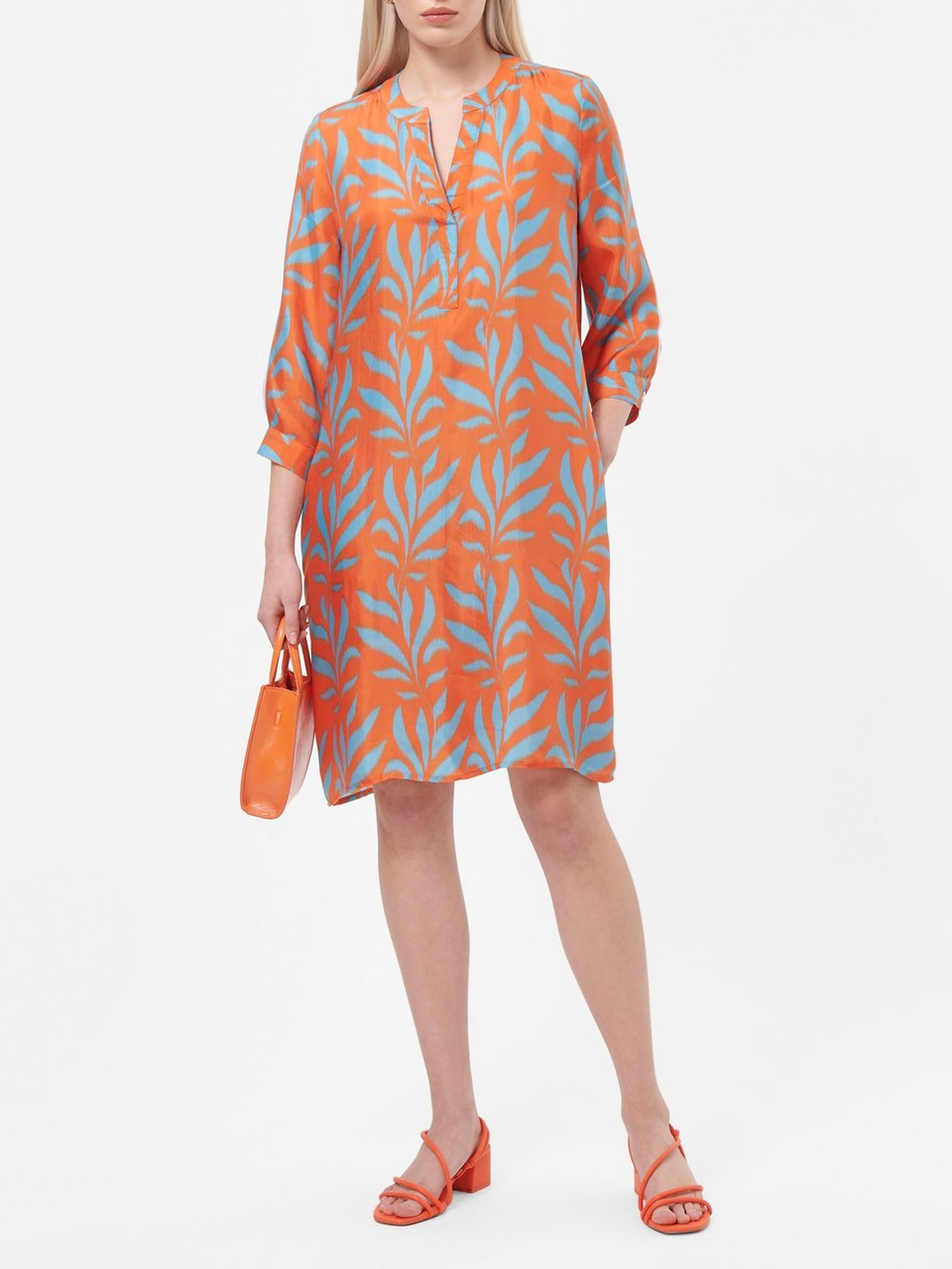 Kleid mit 3/4-Arm