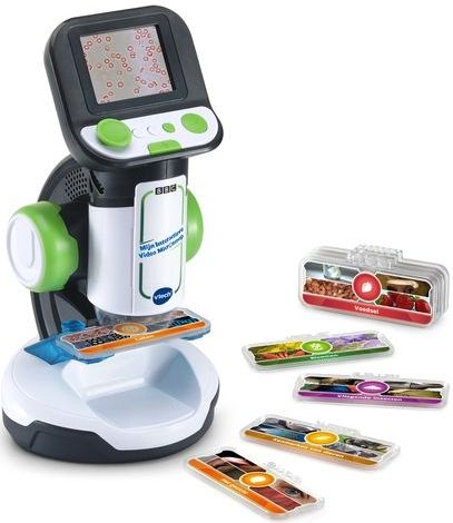 VTech - Mijn Interactieve Video Microscoop - Educatief Speelgoed - Multicolor - Voor Kinderen vanaf 7 Jaar