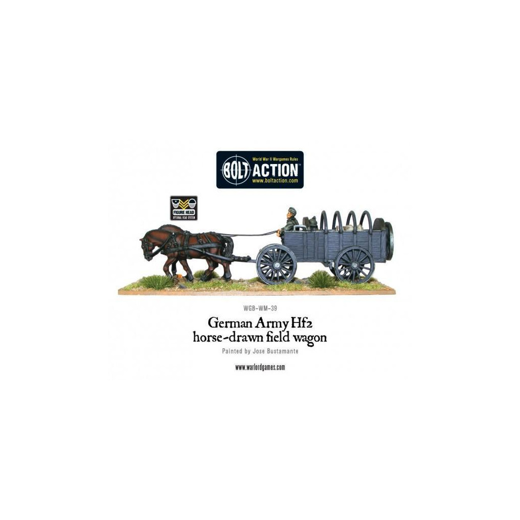 Bolt Action - German Army Hf2 horsedrawn field wagon
