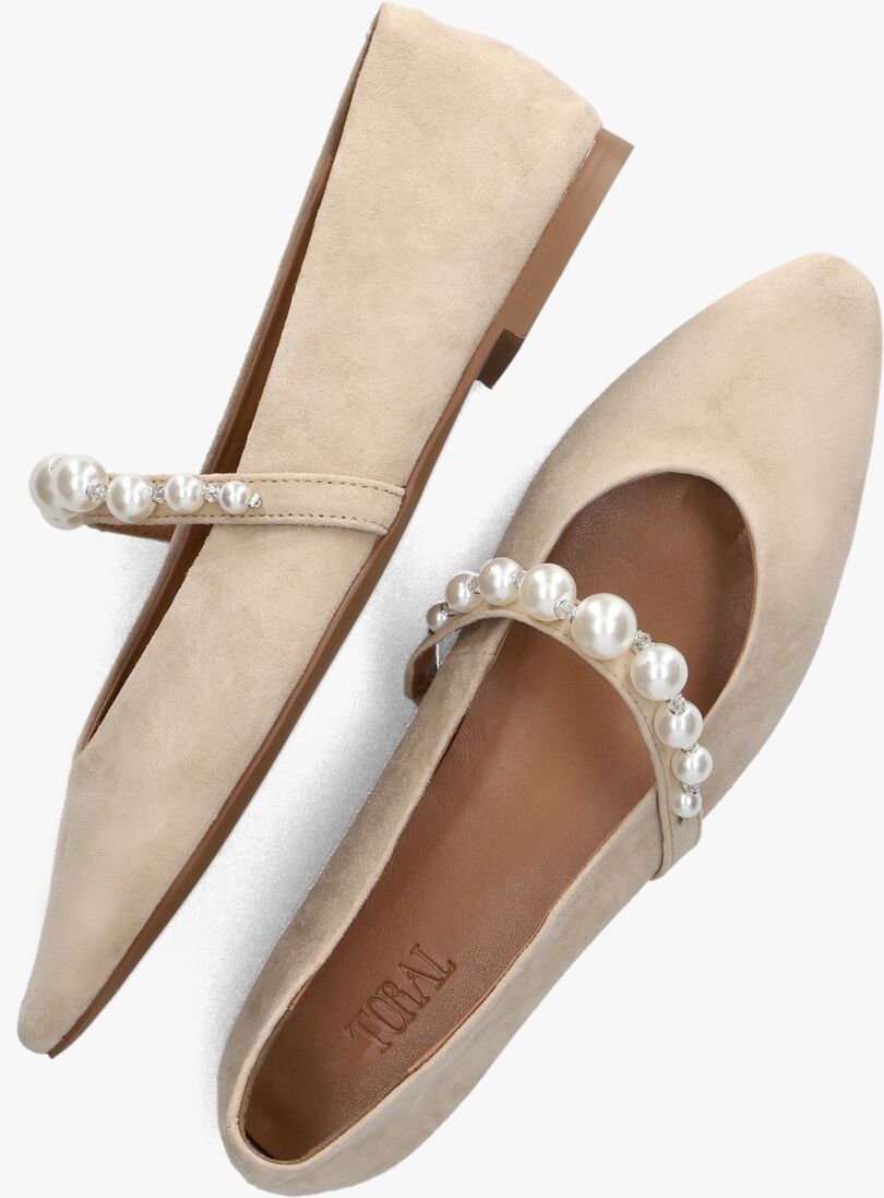 TORAL beige toral ballerina's perla