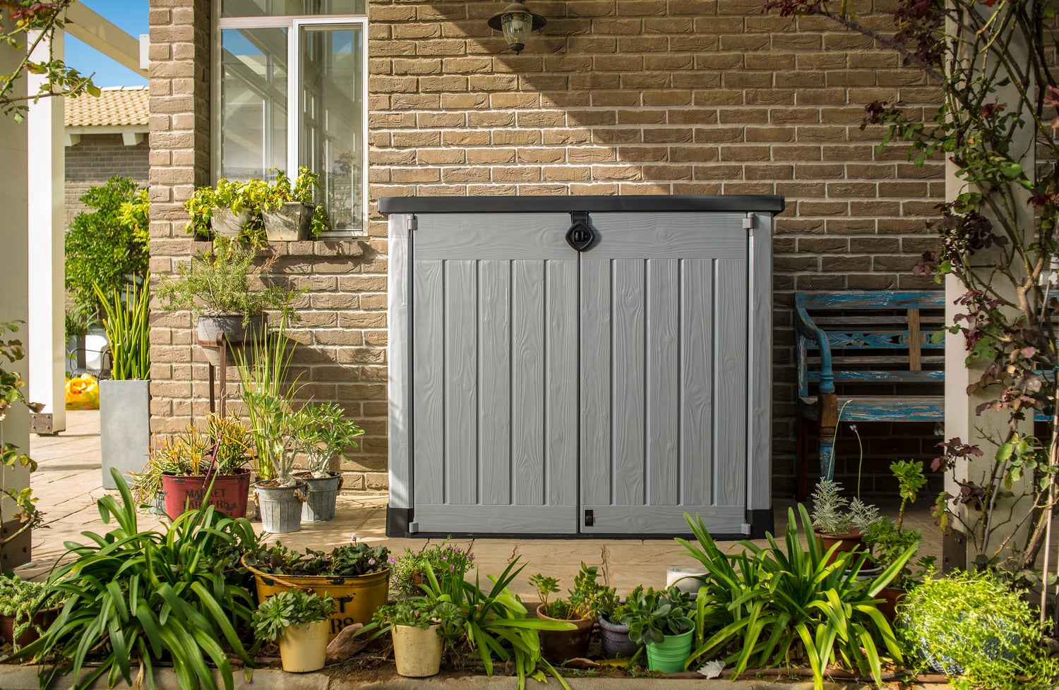 Keter Store It out Ace kliko ombouw grijs 146 x 82 x 125 cm
