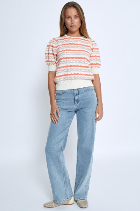Minus multi color dames trui