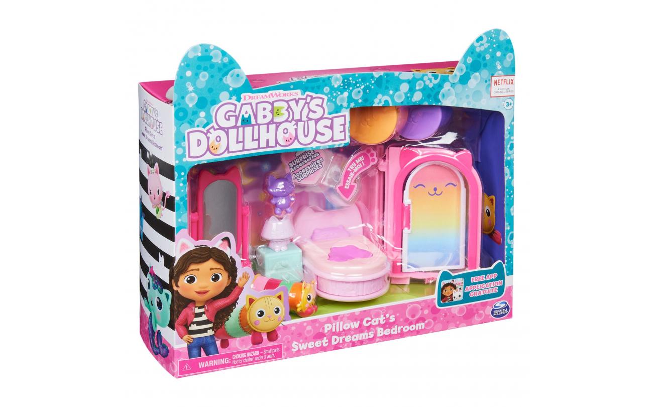 Gabby's Poppenhuis Kussenkat's Slaapkamer