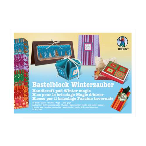 URSUS® Bastelblock Winterzauber