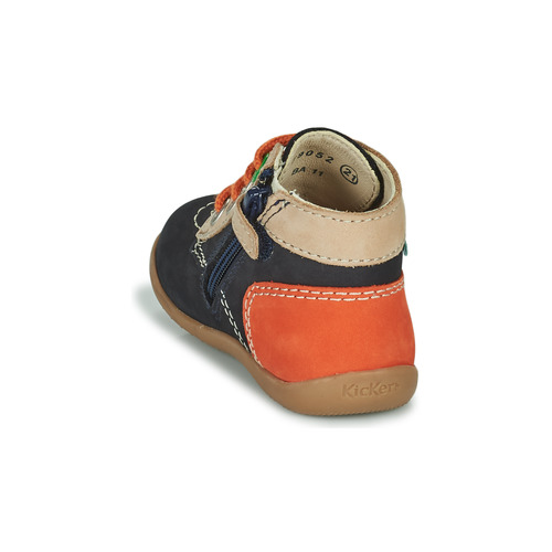 Kickers - BONZIP-2 - Marine / Beige / Orange