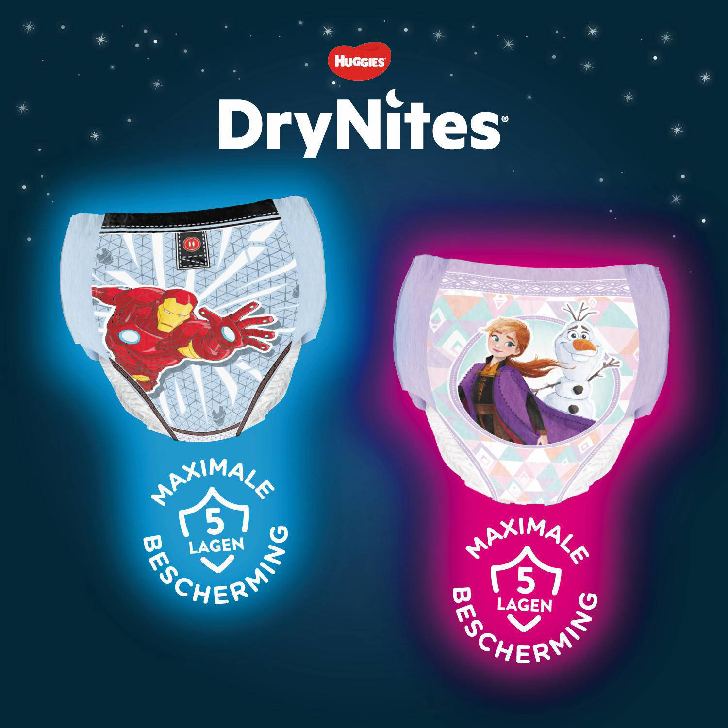 Huggies luierbroekjes - jongens - 4-7 jaar - 30 stuks