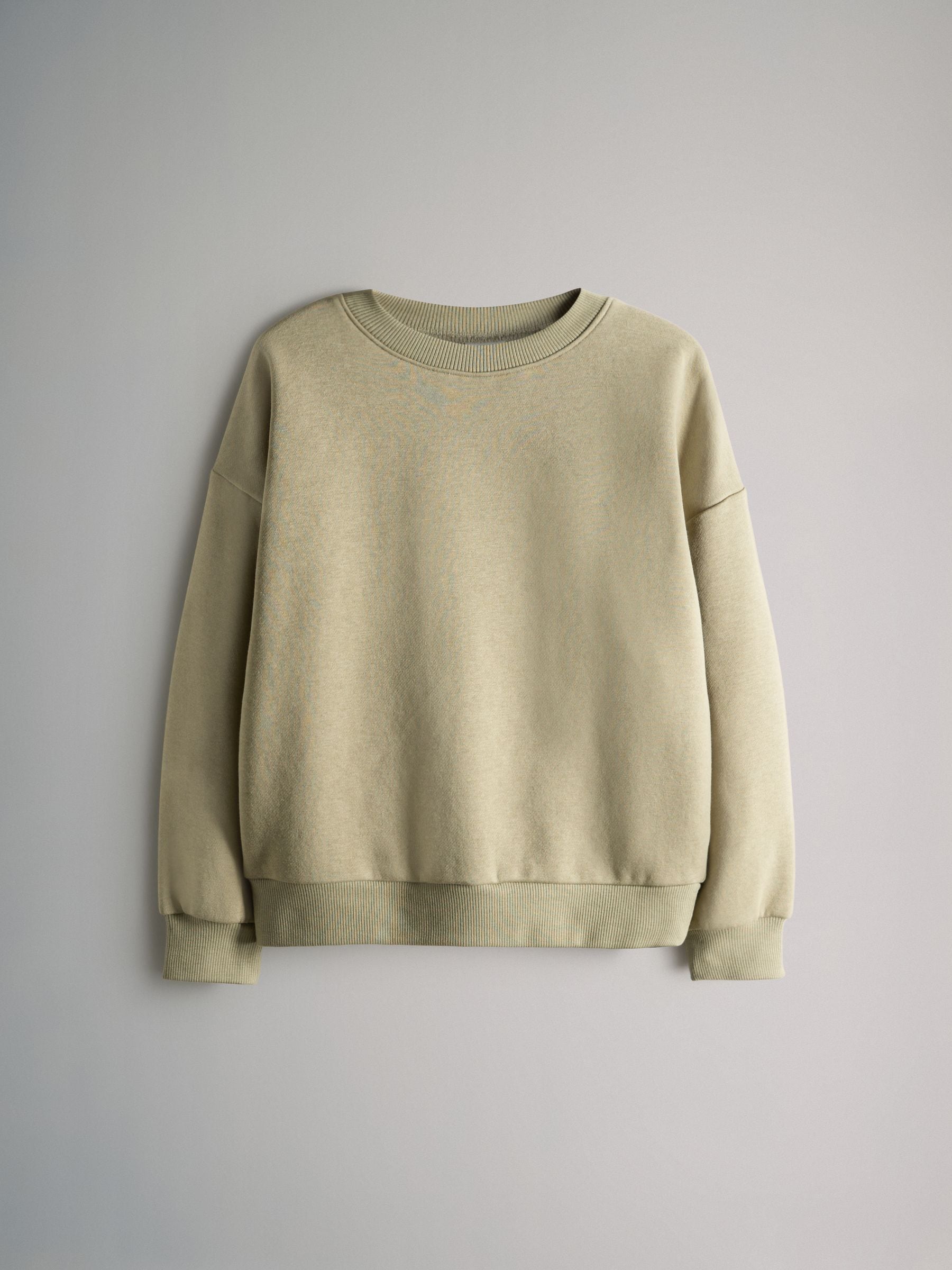 Black/Grey/Green - The Set 4 Pack Crew Neck Jersey Sweatshirts