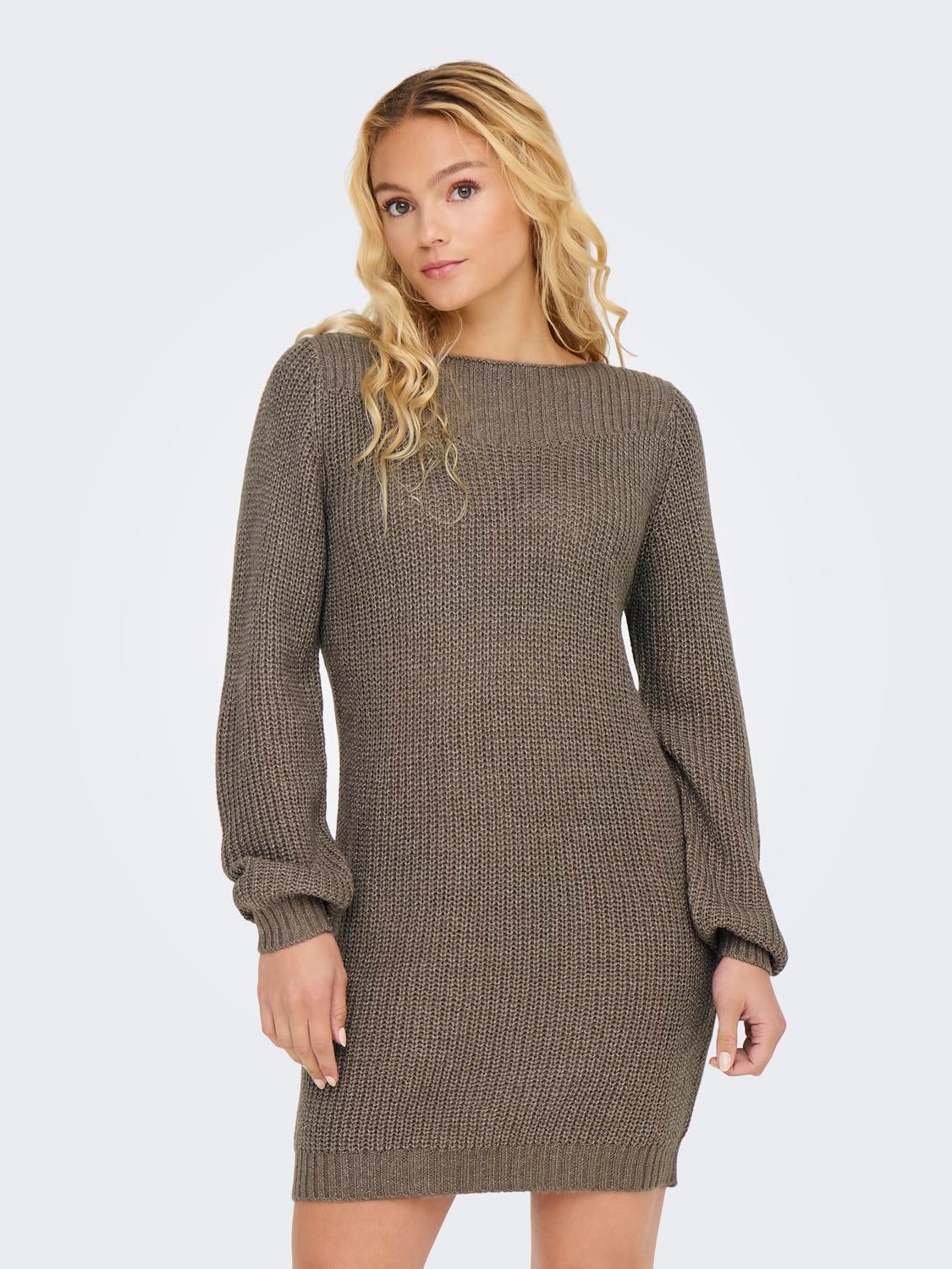 JDYWHITNEY Kurzes Kleid Walnut