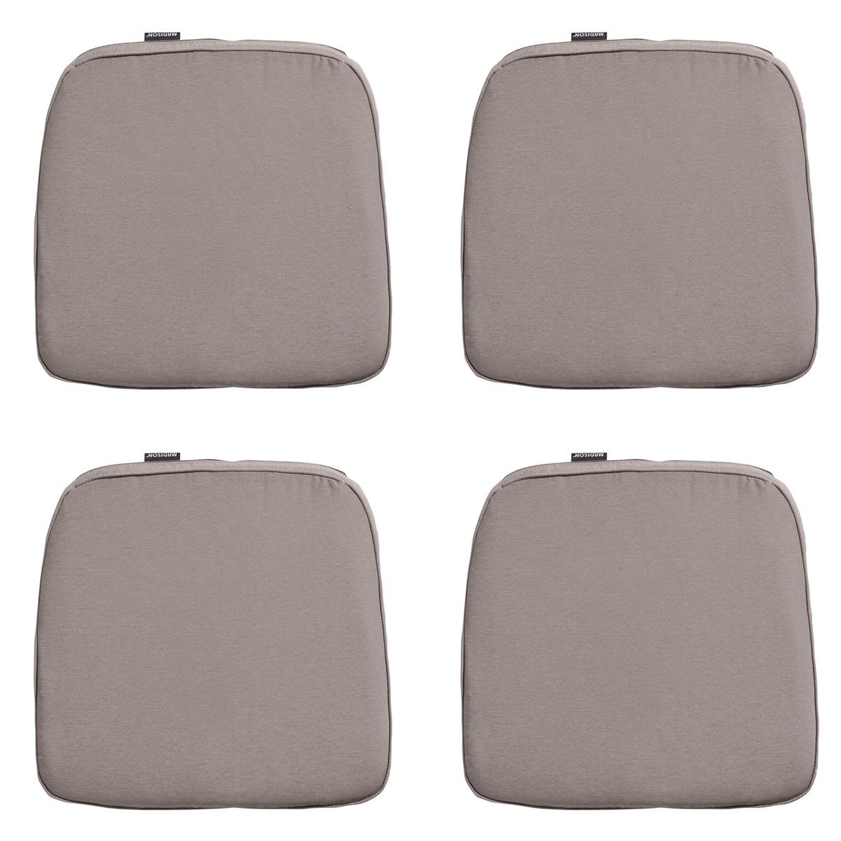 Madison Panama taupe Zitkussen - Set van 4