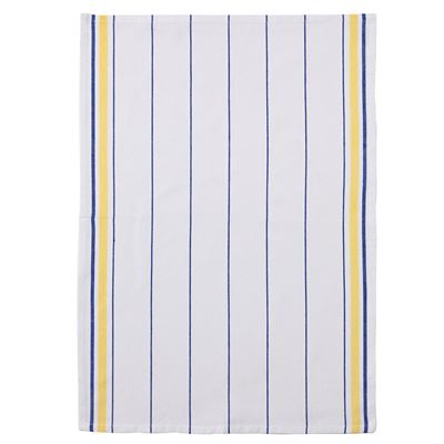 Torchons jacquard rayures ou carreaux - Lot de 3 ou 6