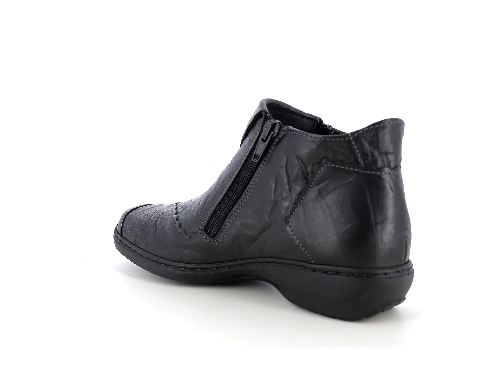 K brand-14220 3 Cuir Noir